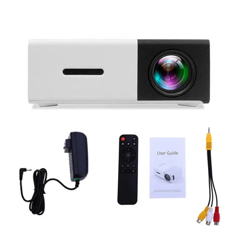 Mini Projetor YG300 Pro Suporte Full HD 1080P
