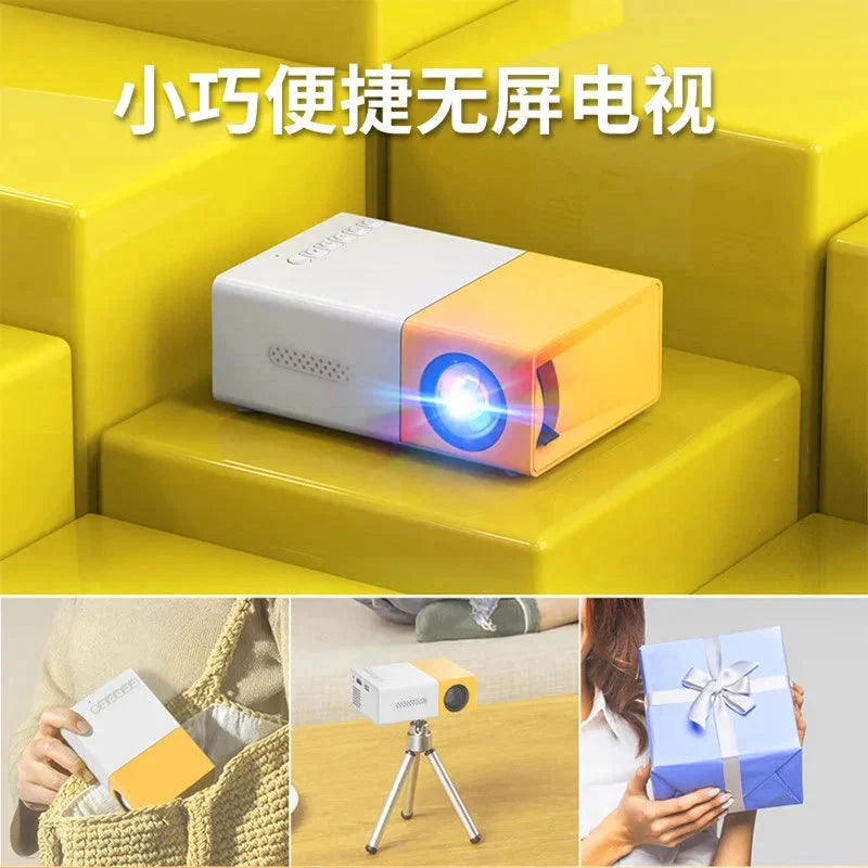 Mini Projetor YG300 Pro Suporte Full HD 1080P