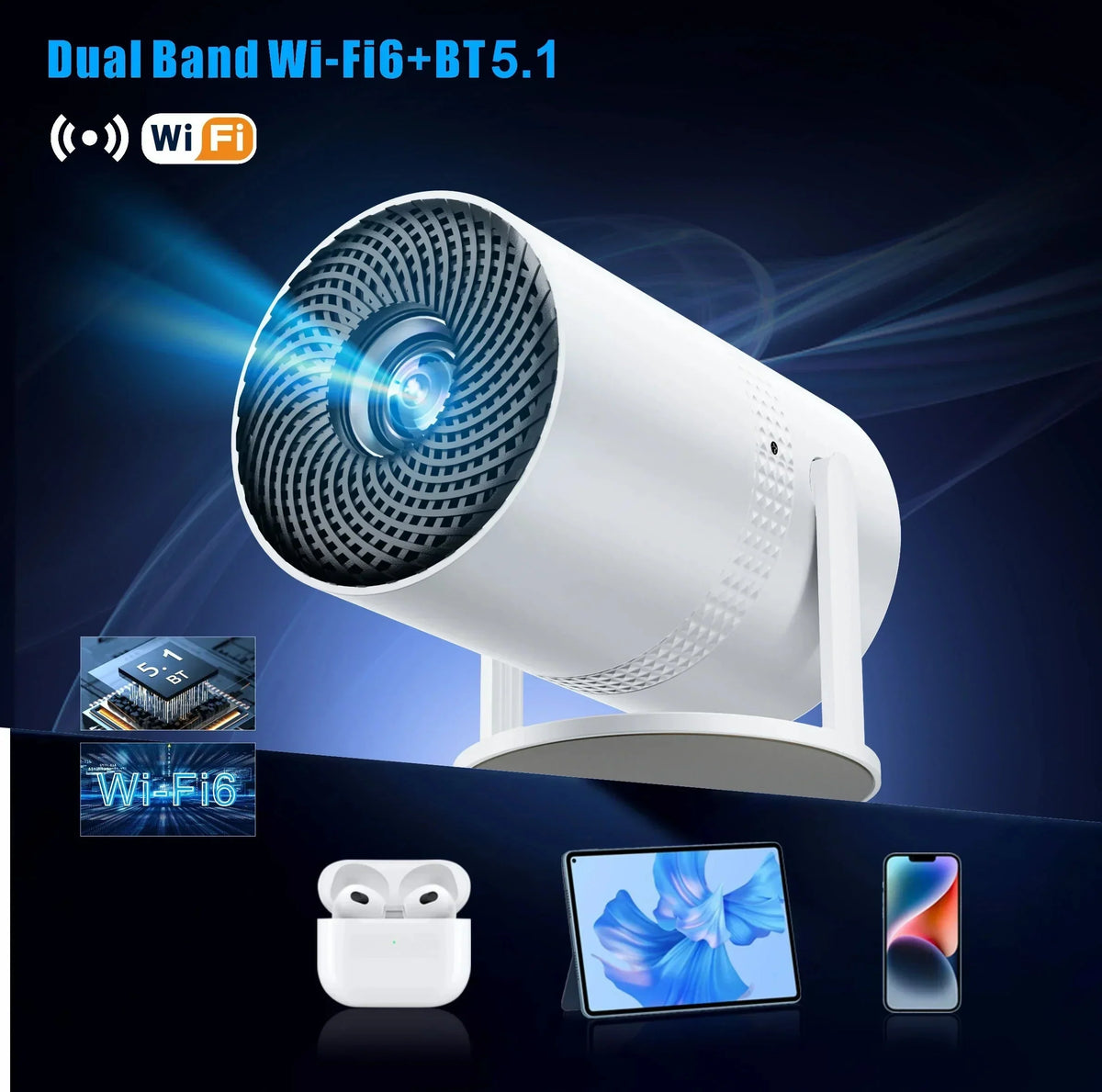 Projetor Portatil Salange P300 - Decodificacao