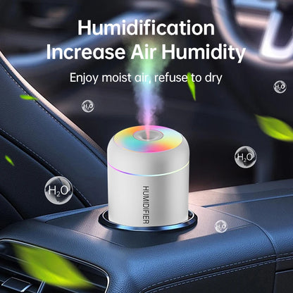 Mini Umidificador de Ar e Difusor de Aromas USB 180ml