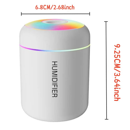 Mini Umidificador de Ar e Difusor de Aromas USB 180ml